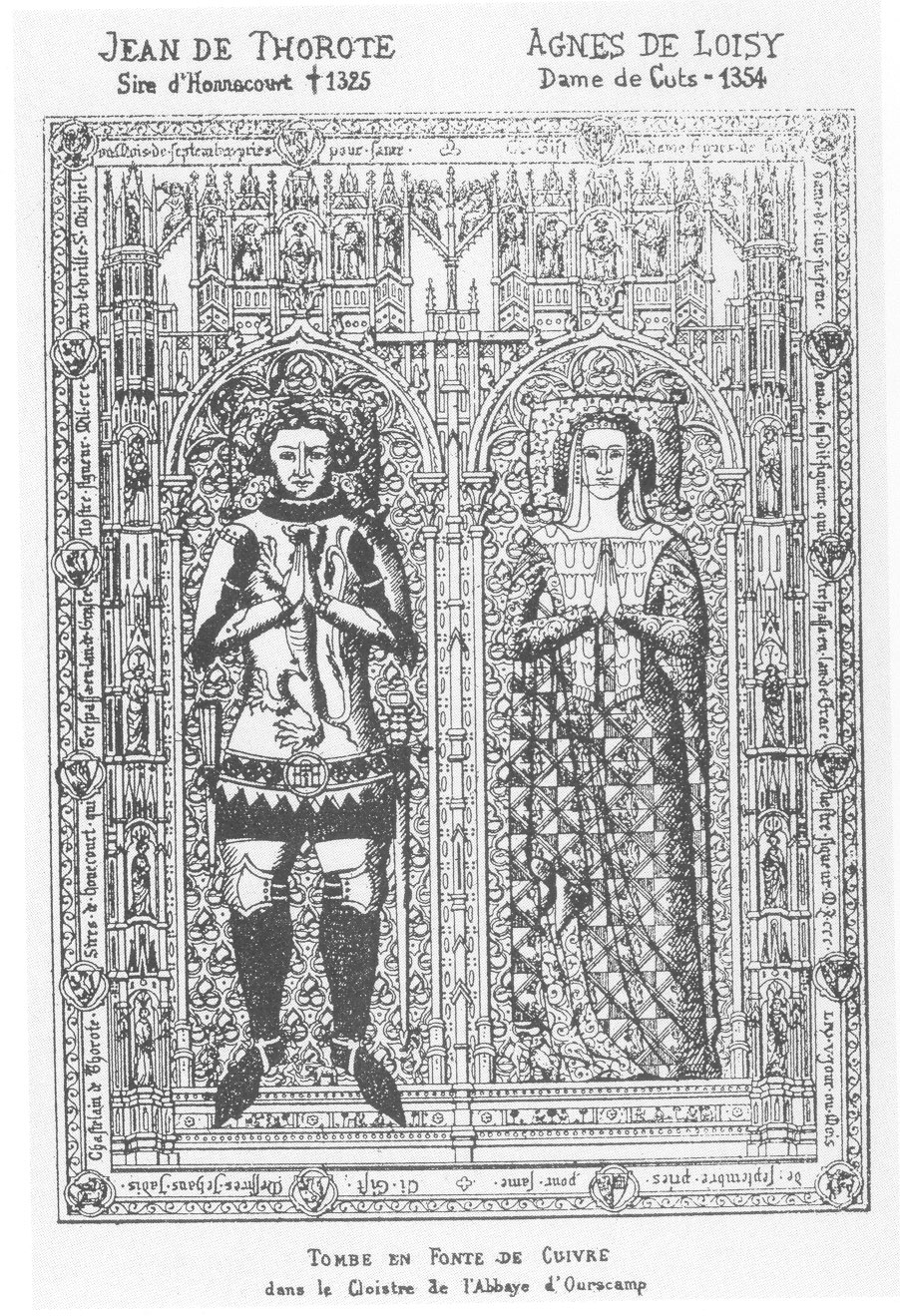 Jean de Thorote et Agnès de Loisy
